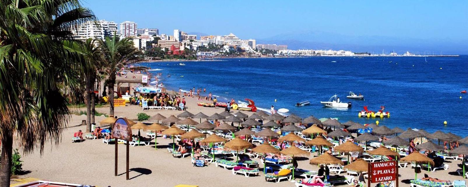Panoramic View Benal Beach Benalmádena Kültér fotó